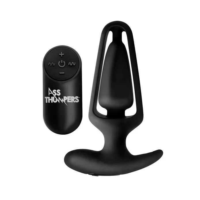 Ass Thumpers Power Plug 7X Hollow Anal Plug With Remote Control - Image 2