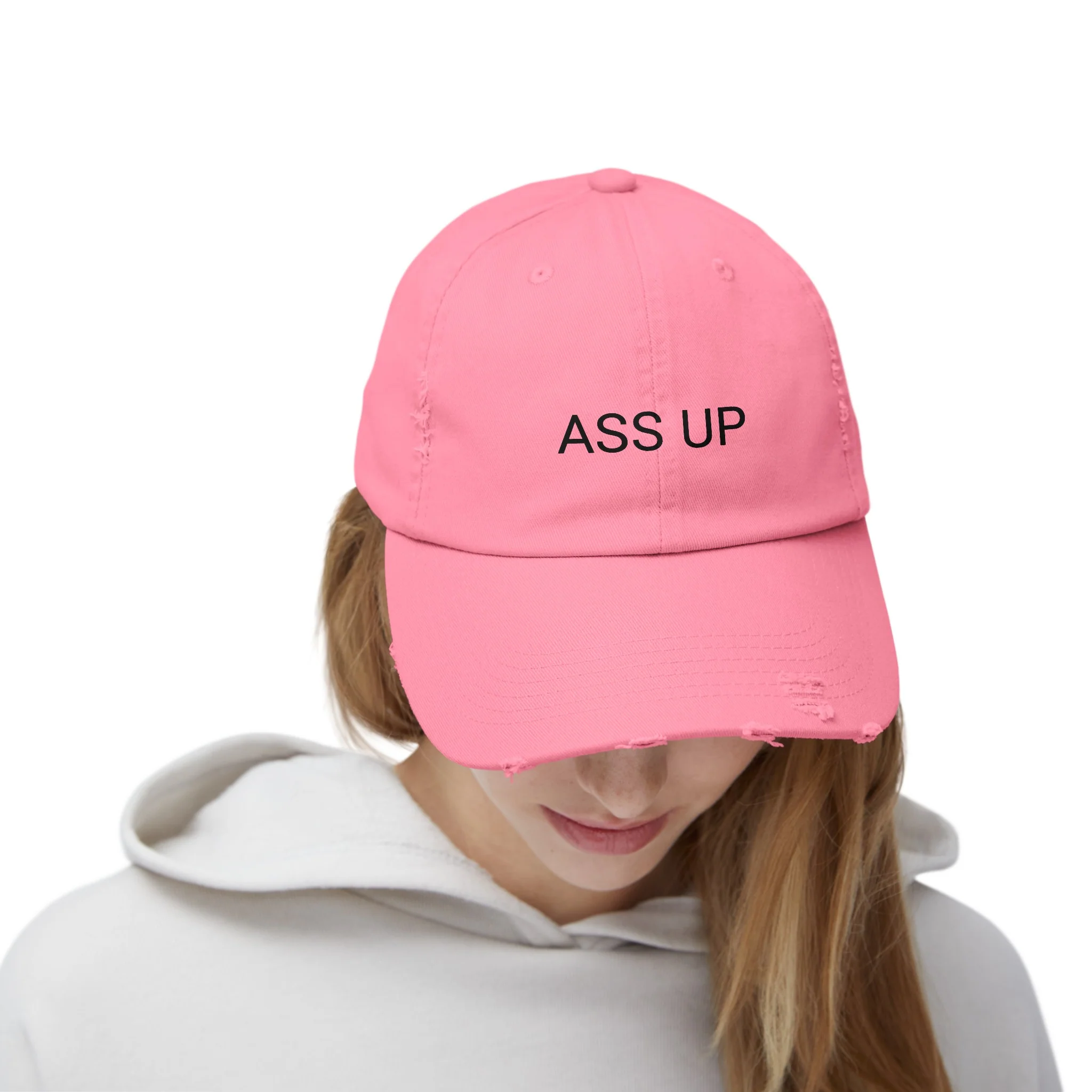 ASS UP Distressed Cap in 6 colors - Image 24