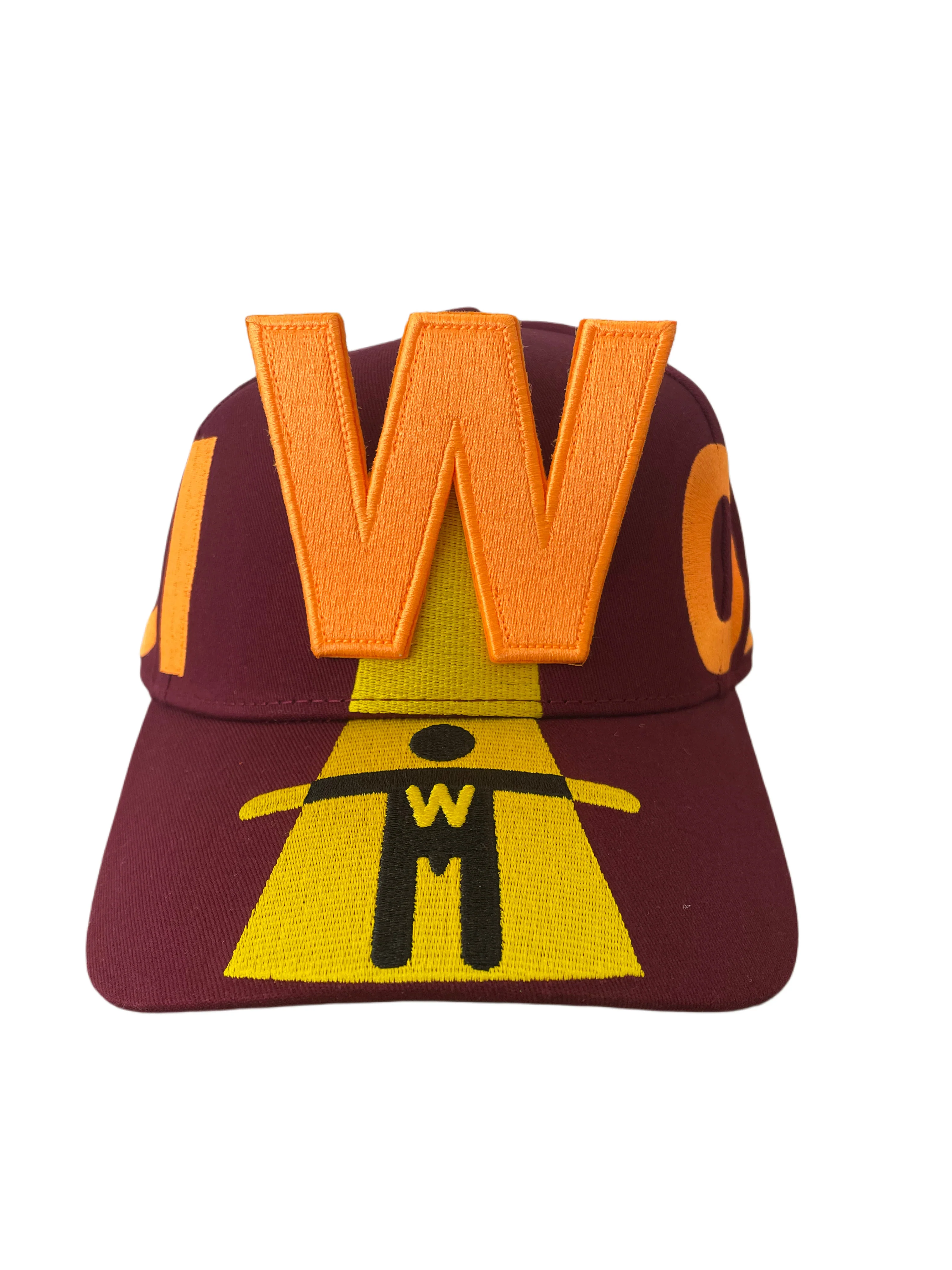 Atomic Cap with Detachable Patch Tawny Port by Walter Van Beirendonck - Image 3