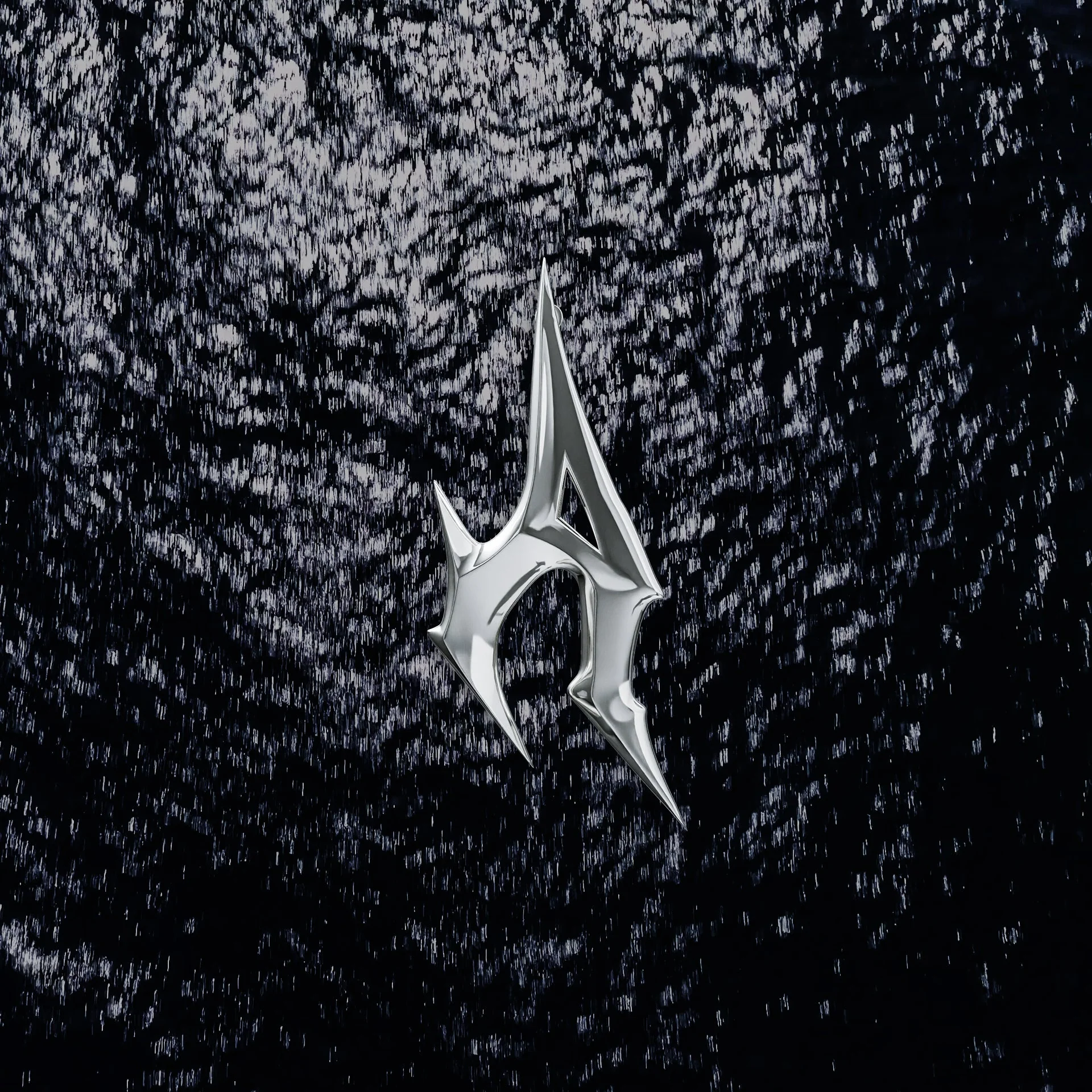 AURA CLASSIC LOGO EARRING by AURA BY ANGELO