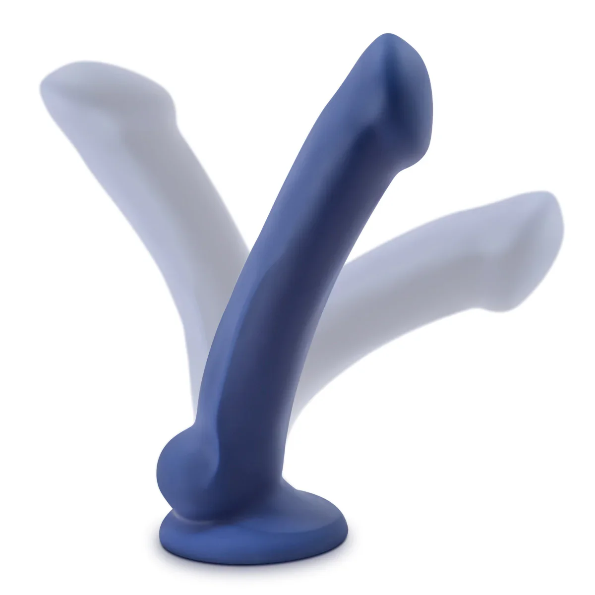 Avant Ergo Mini Indigo D10 Artisan 7 Inch Thin Dildo with Suction Cup Base - Image 7