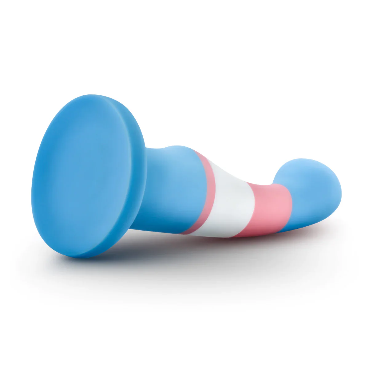Avant Pride True Blue P2 Artisan 6 Inch Curved P-Spot / G-Spot Dildo with Suction Cup - Image 7