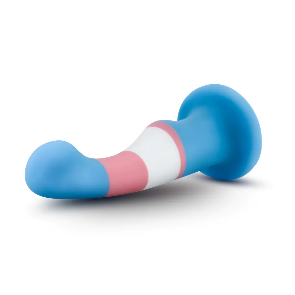 Avant Pride True Blue P2 Artisan 6 Inch Curved P-Spot / G-Spot Dildo with Suction Cup - Image 8