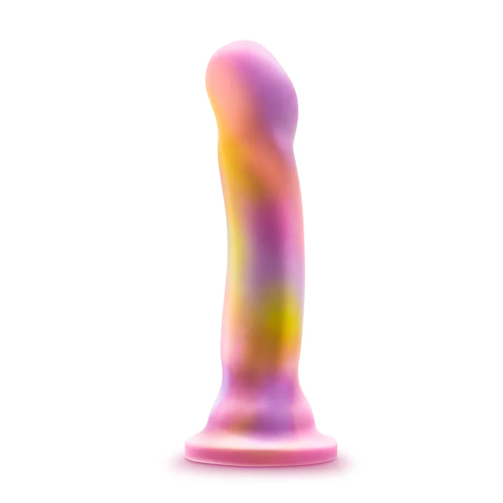 Avant Sun's Out Pink Artisan 7 Inch Curved P-Spot Dildo with Suction Cup Base - Image 8