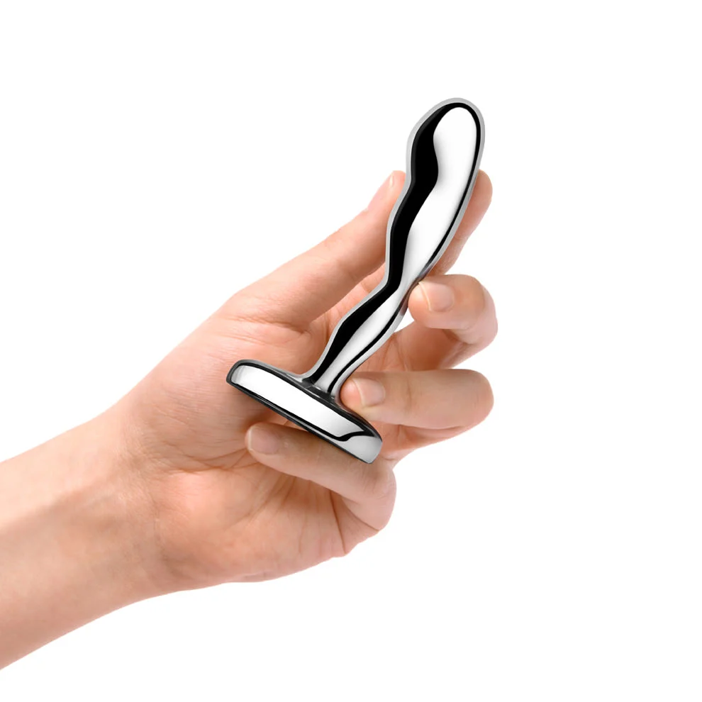 B-Vibe Stainless Steel Prostate Plug - Image 5