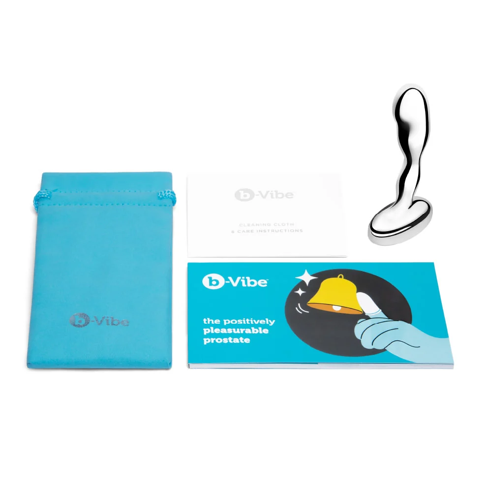 B-Vibe Stainless Steel Prostate Plug - Image 7