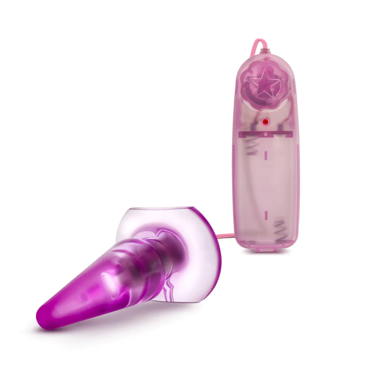 B Yours Basic Pleaser Remote-Control Pink 4-Inch Vibrating Anal Plug - Image 6