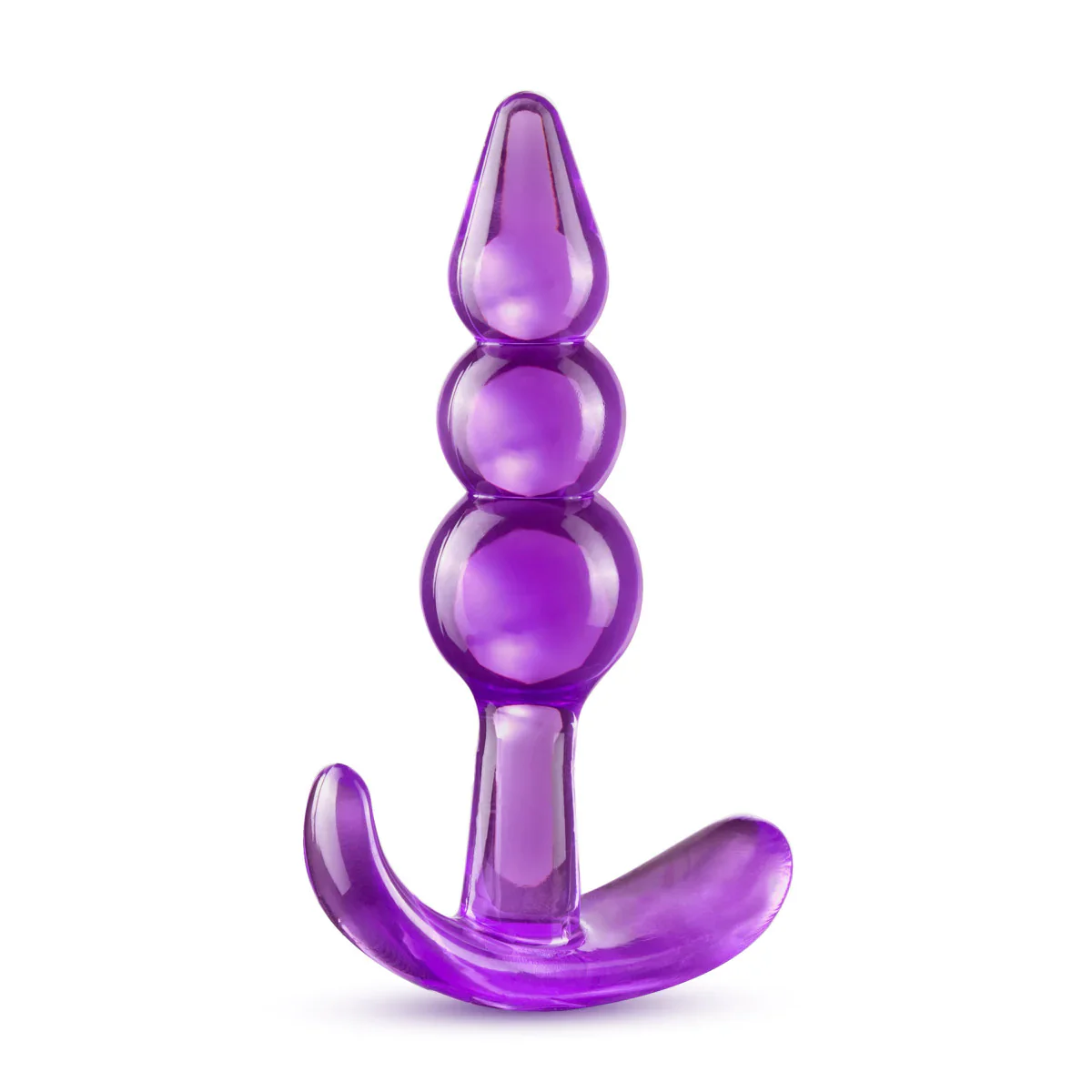 B Yours Blue 3.75-Inch Anal Beads - Image 3