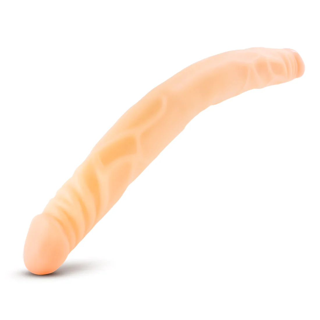 B Yours Double Dildo 14in - Vanilla - Image 6