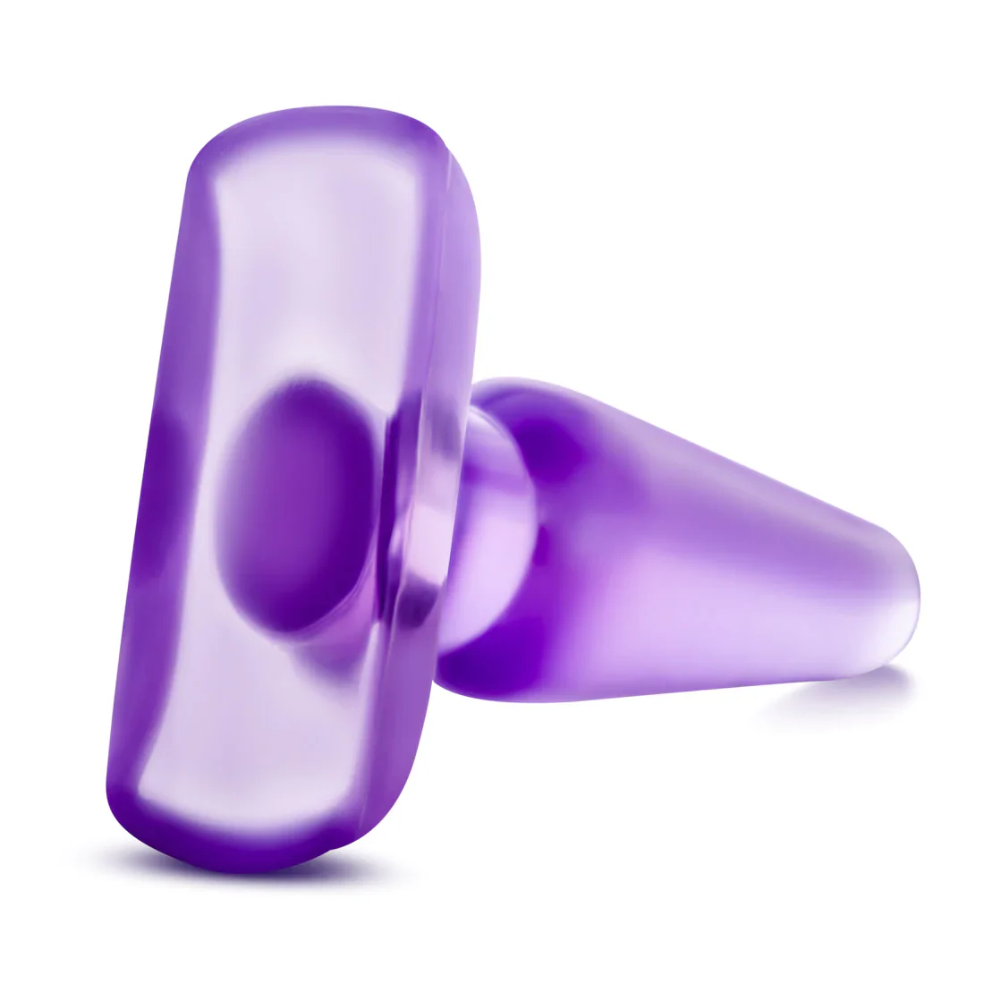 B Yours Eclipse Pleaser Purple 4.75-Inch Anal Plug - Image 3