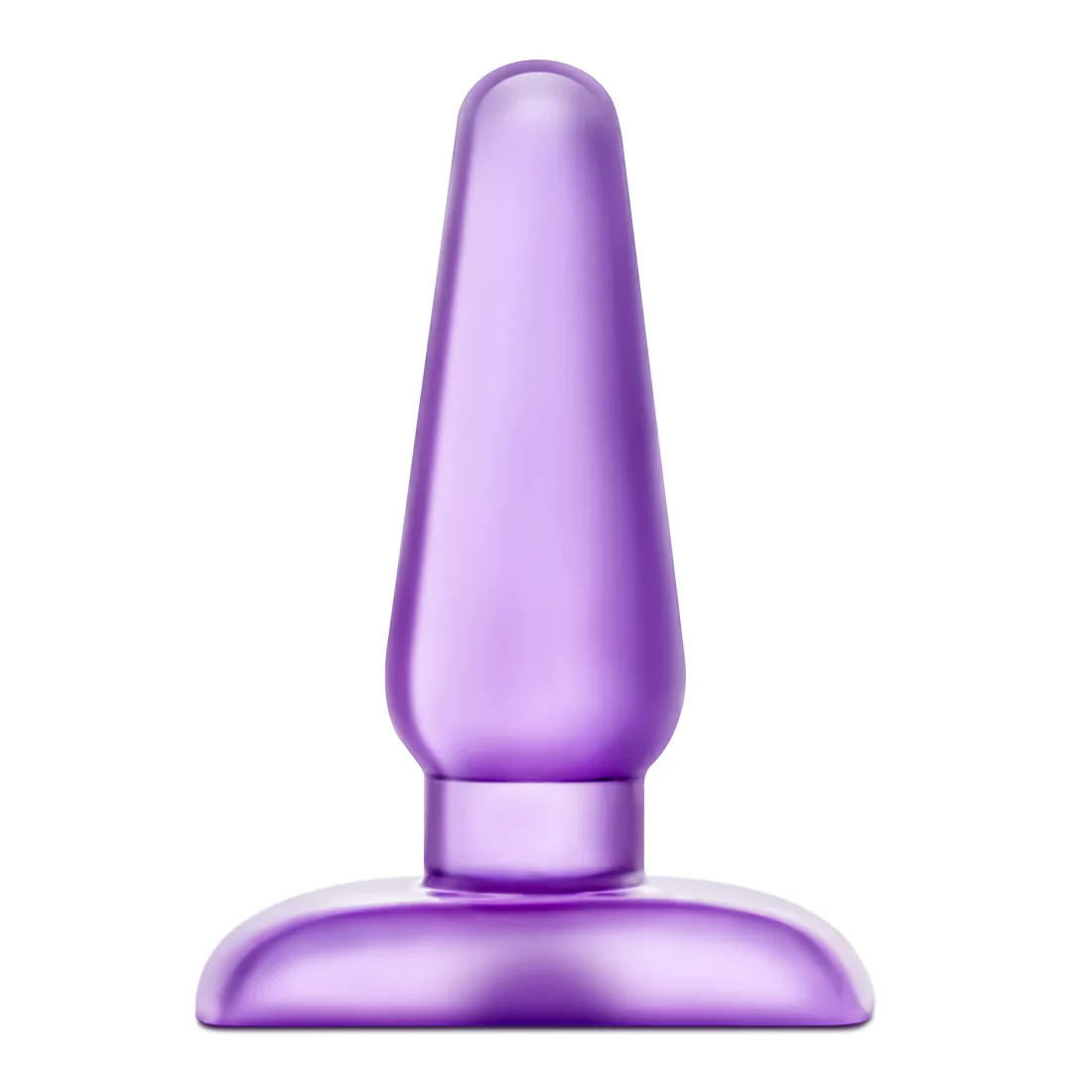 B Yours Eclipse Pleaser Purple 4.75-Inch Anal Plug - Image 4