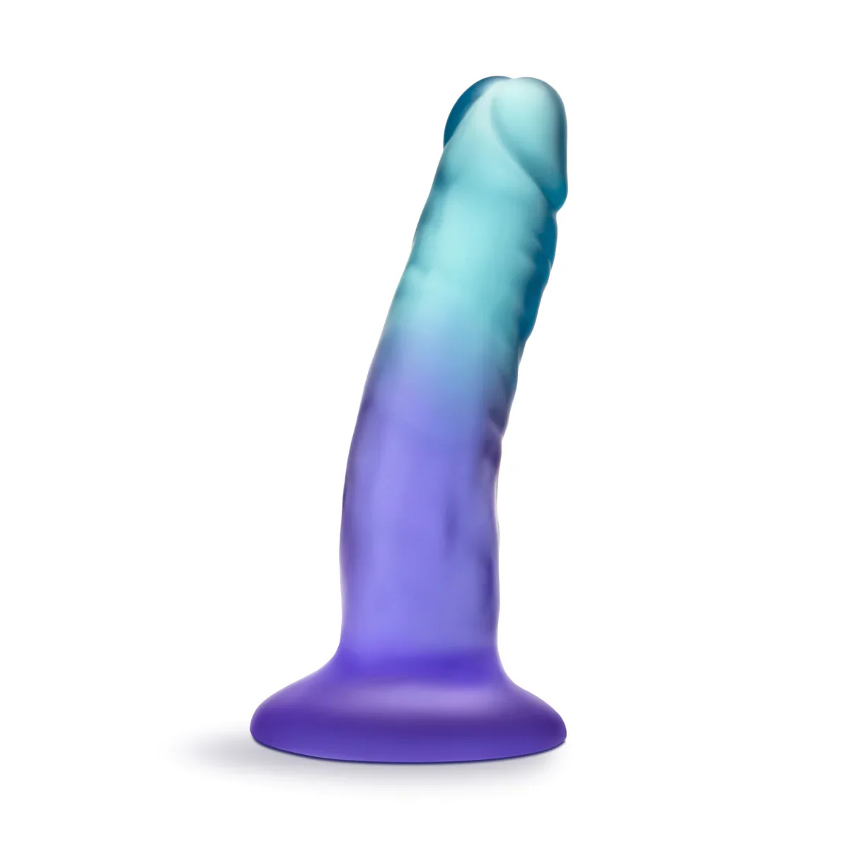 B Yours Morning Dew Realistic Sapphire 5.5-Inch Long Dildo - Image 4