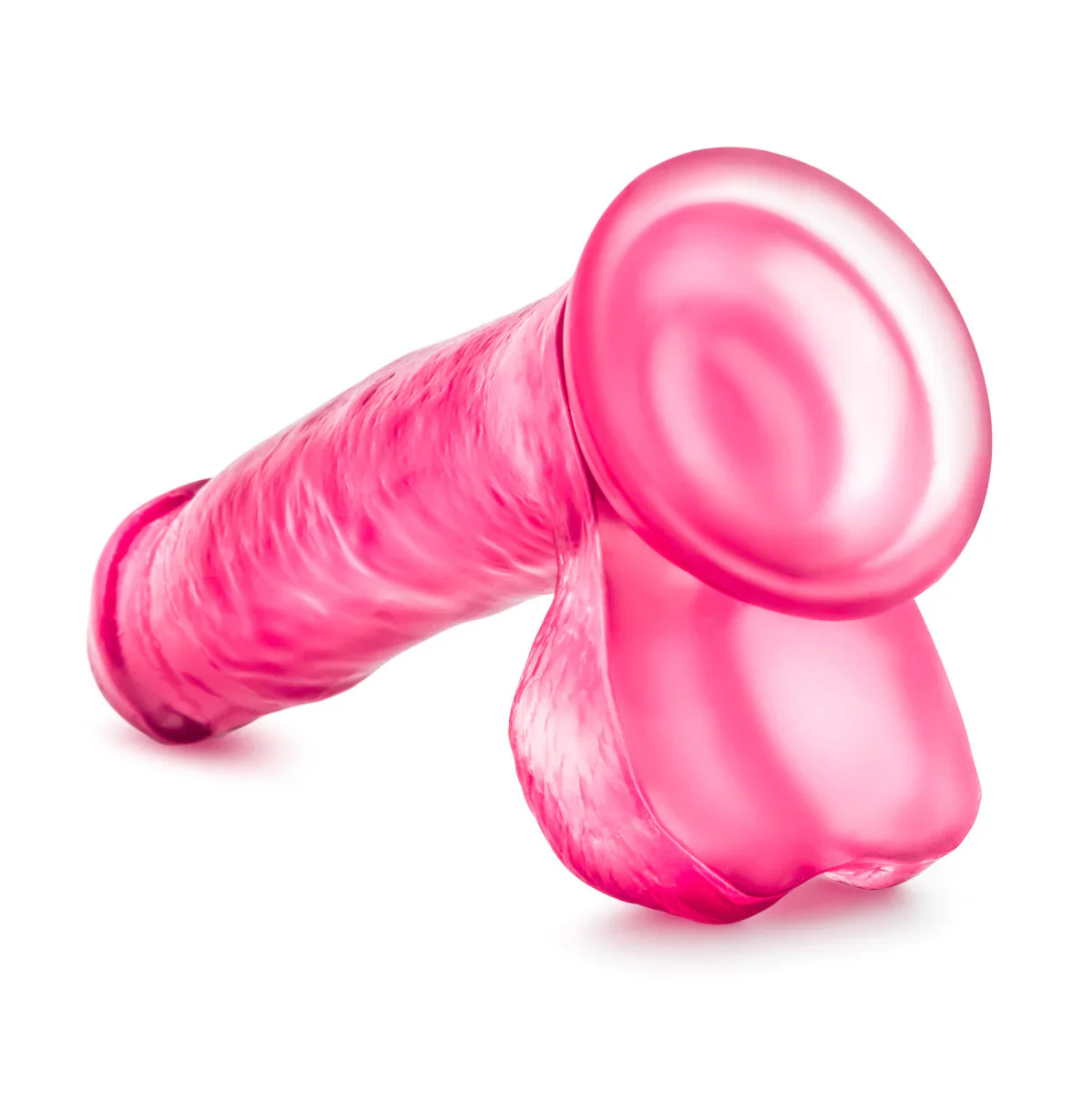 B Yours Sweet N' Hard 1 Realistic Pink 7-Inch Long Dildo - Image 5