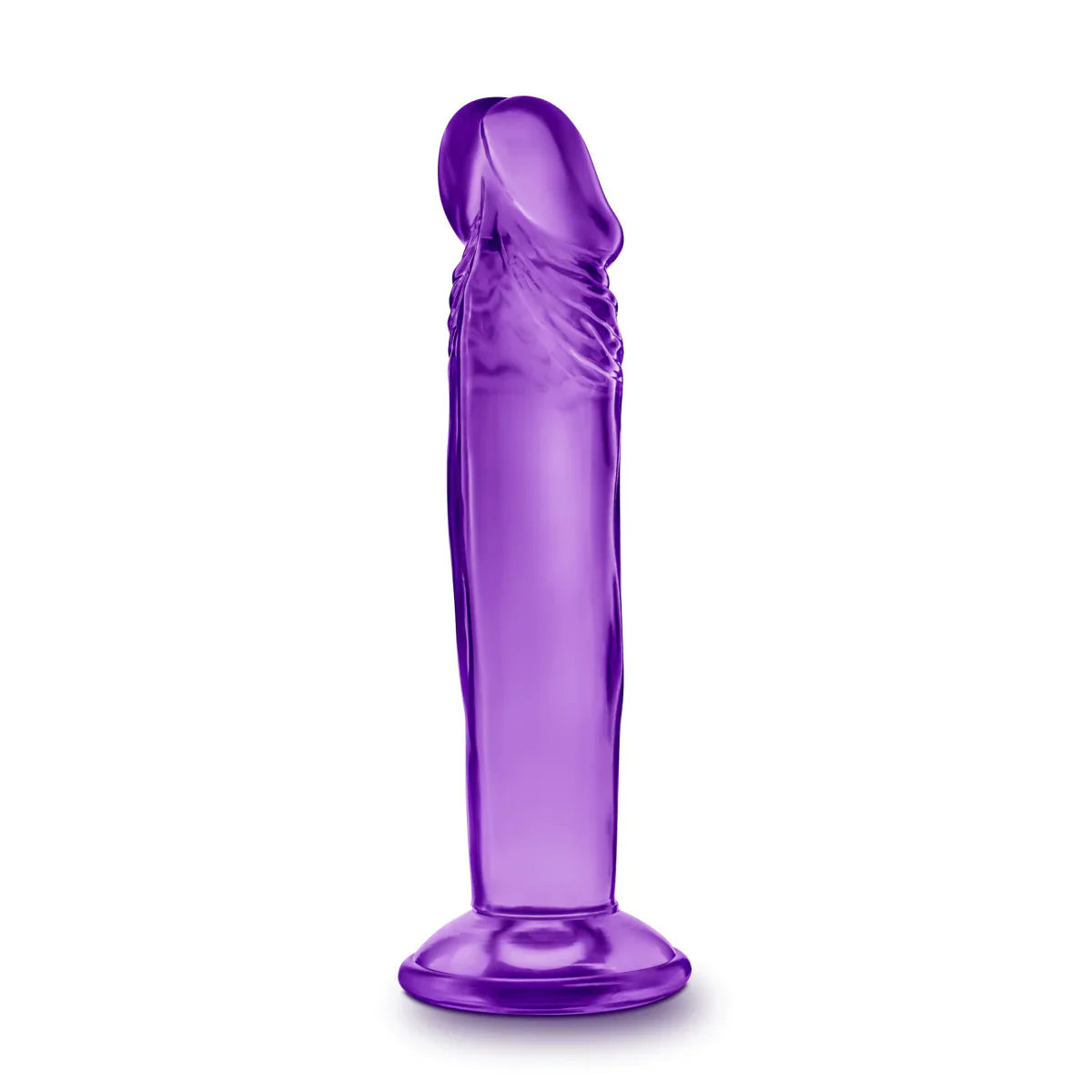 B Yours Sweet N' Small 6 Realistic Purple 6.5-Inch Long Dildo - Image 4