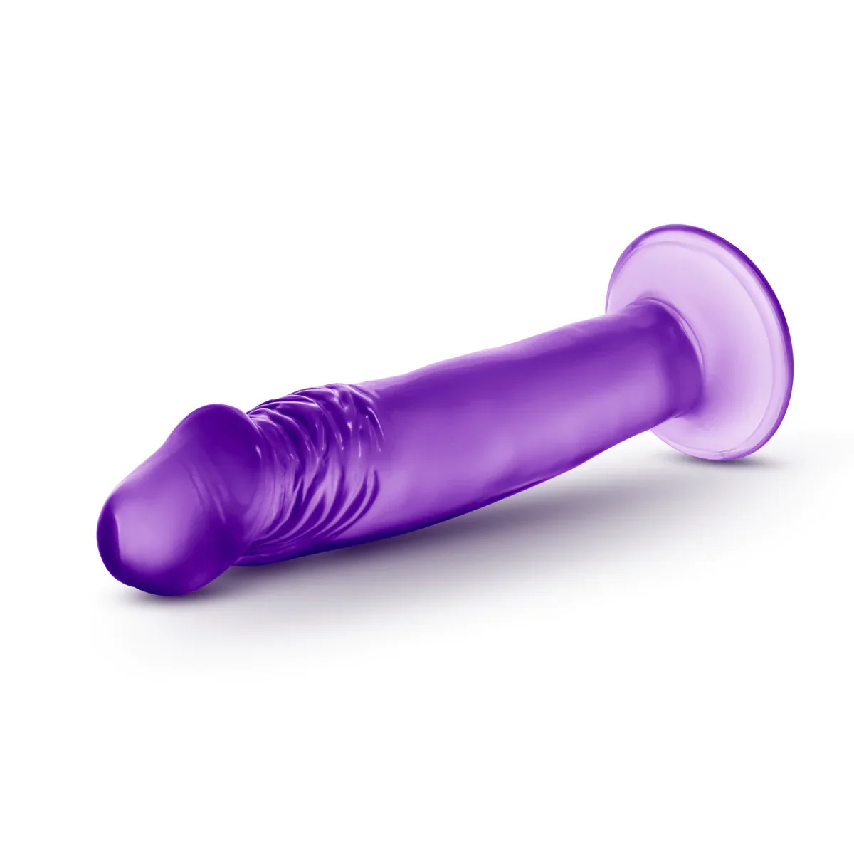 B Yours Sweet N' Small 6 Realistic Purple 6.5-Inch Long Dildo - Image 7