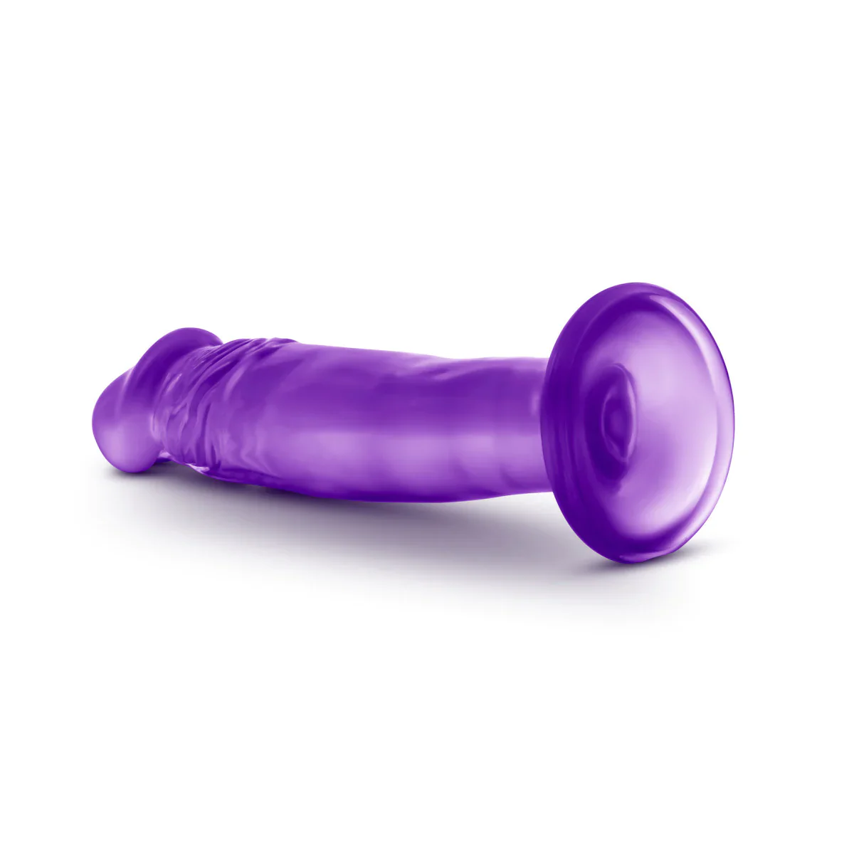 B Yours Sweet N' Small 6 Realistic Purple 6.5-Inch Long Dildo - Image 8
