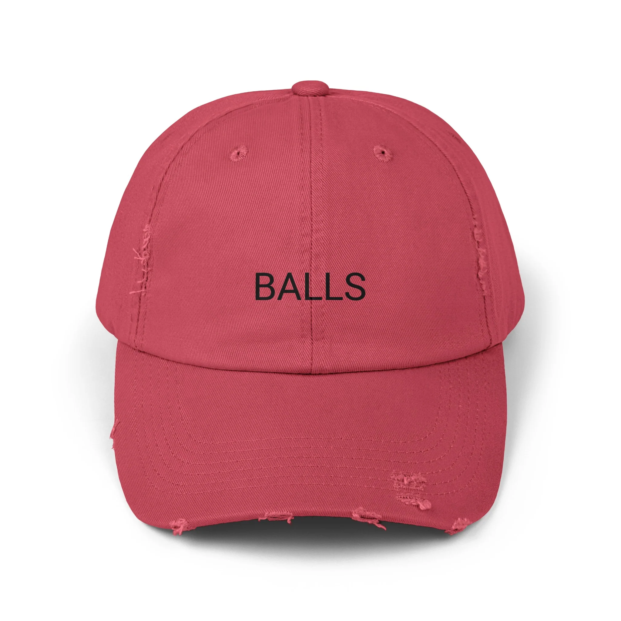 BALLS Distressed Cap in 6 colors - Image 2