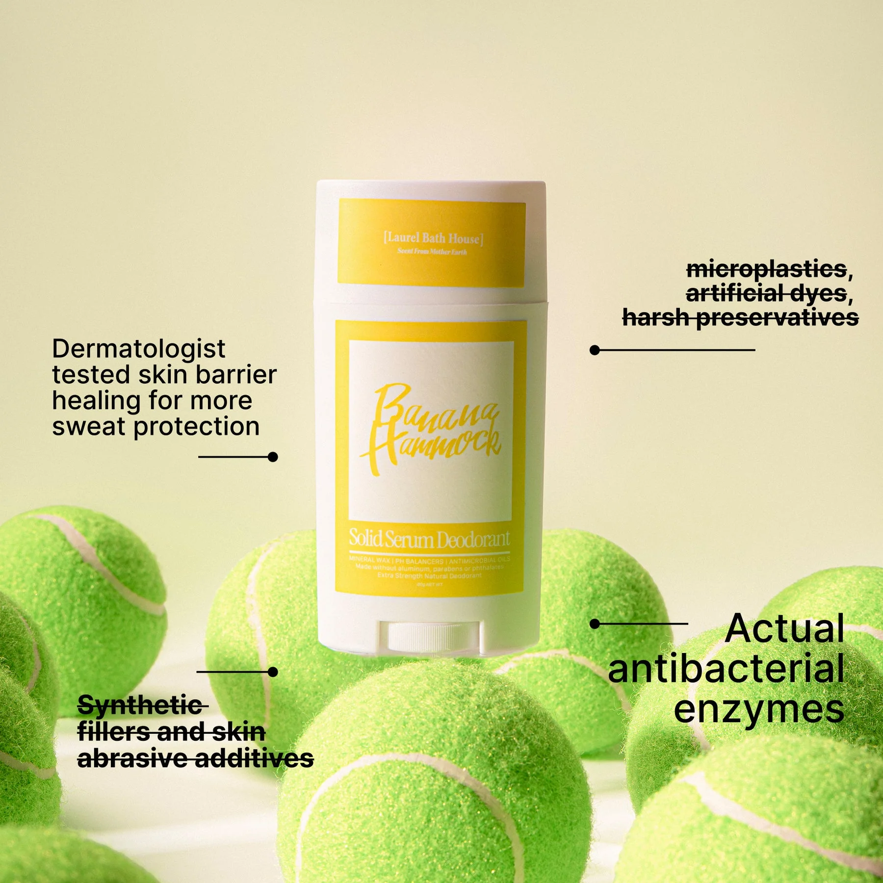 BANANA HAMMOCK Solid Serum Deodorant BY LAUREL BATH HOUSE - Image 4