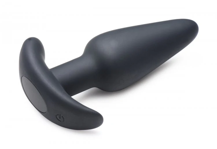 BANG Remote Control 21X Vibrating Silicone Butt Plug - Black - Image 3