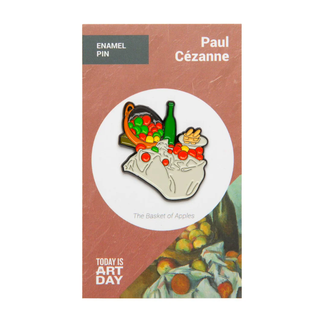 Basket of Apples by Paul Cézanne TODAY IS ART DAY Pin - Image 3