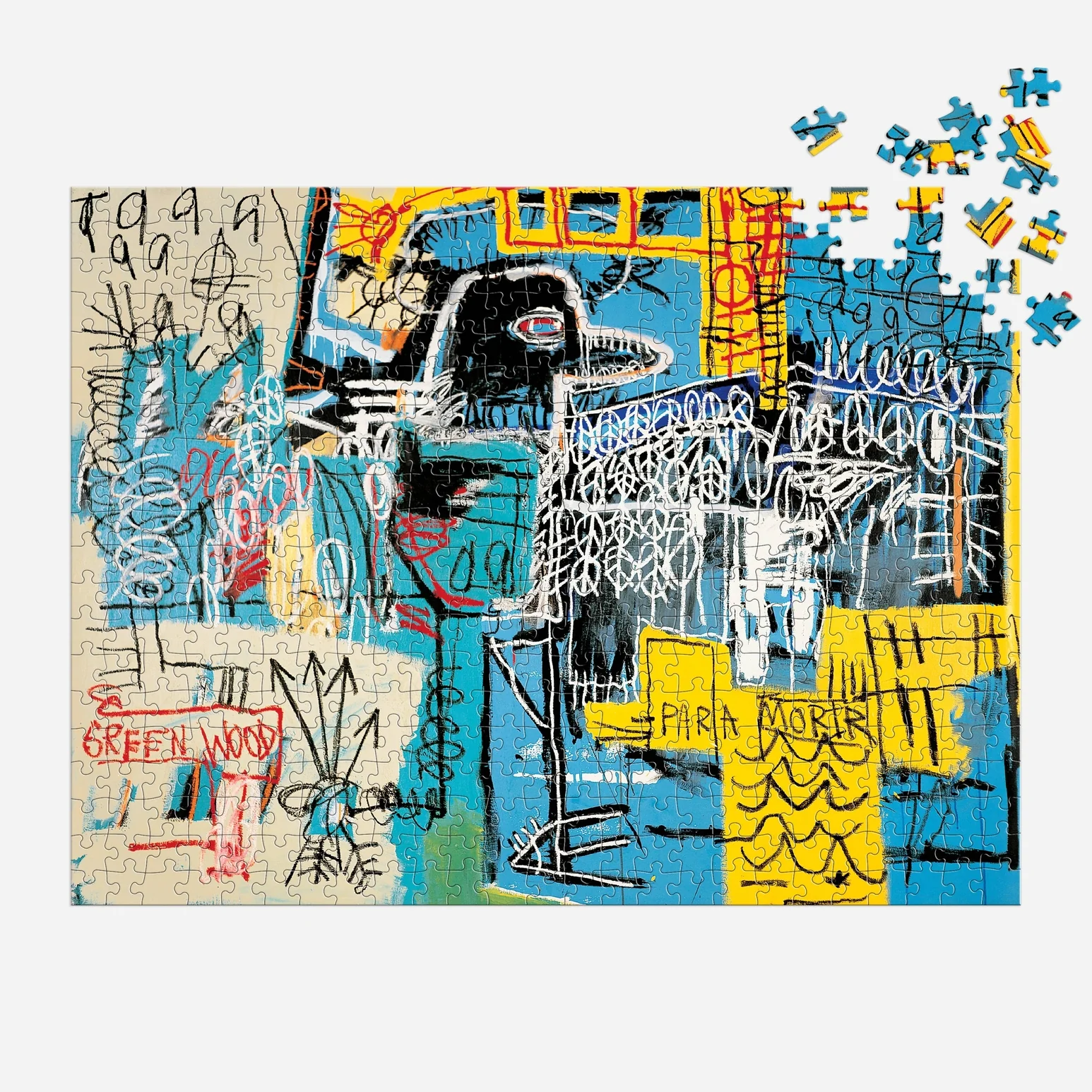 Basquiat Bird On Money 500 Piece Book Puzzle - Image 2
