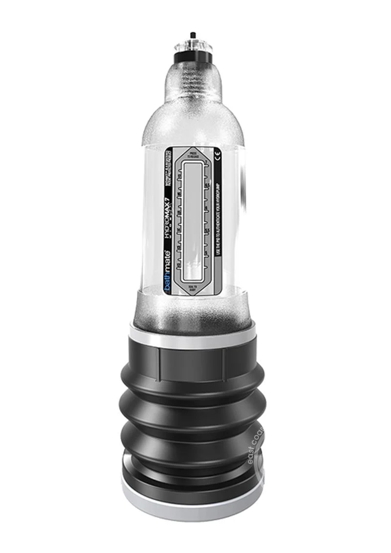 Bathmate Hydromax Penis Water Pump / 6 sizes / CLEAR - Image 5