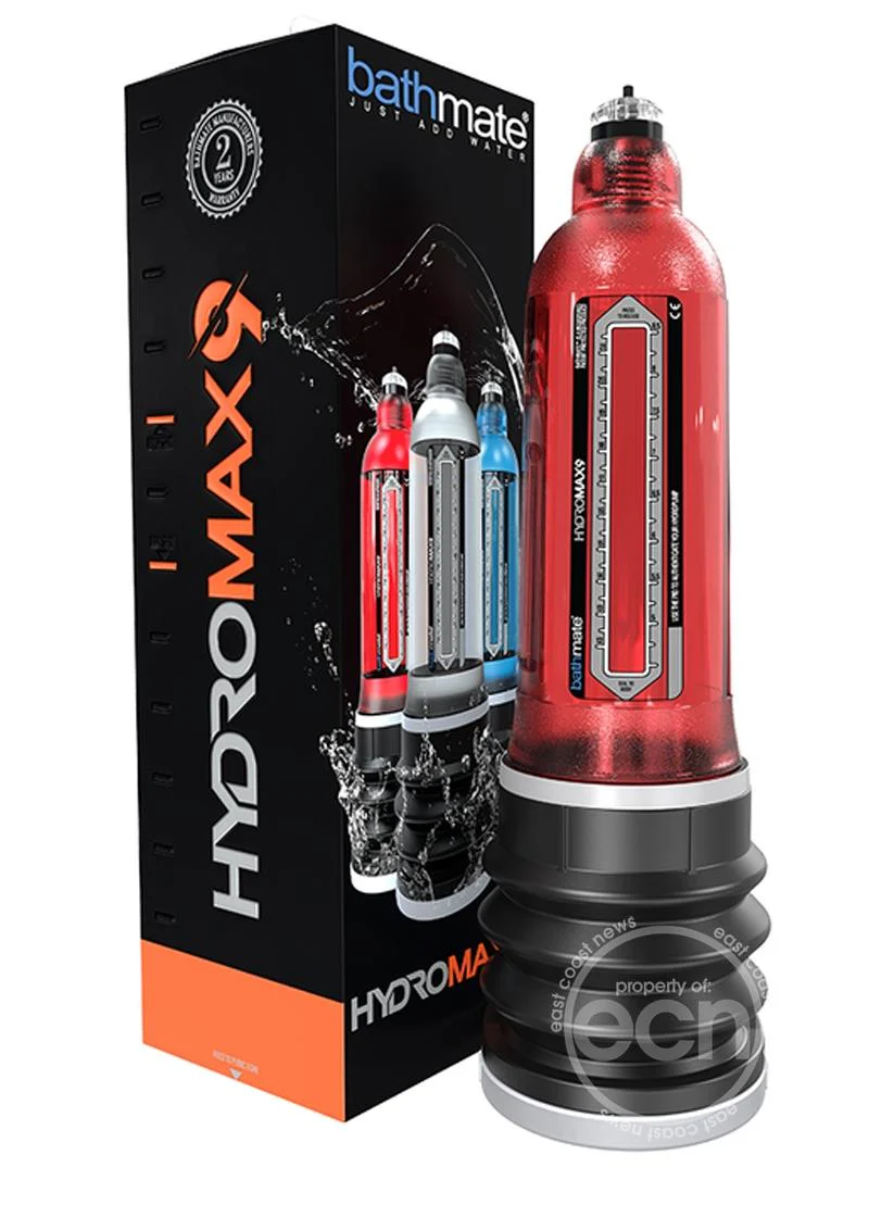 Bathmate Hydromax Penis Water Pump / 6 sizes / RED - Image 8