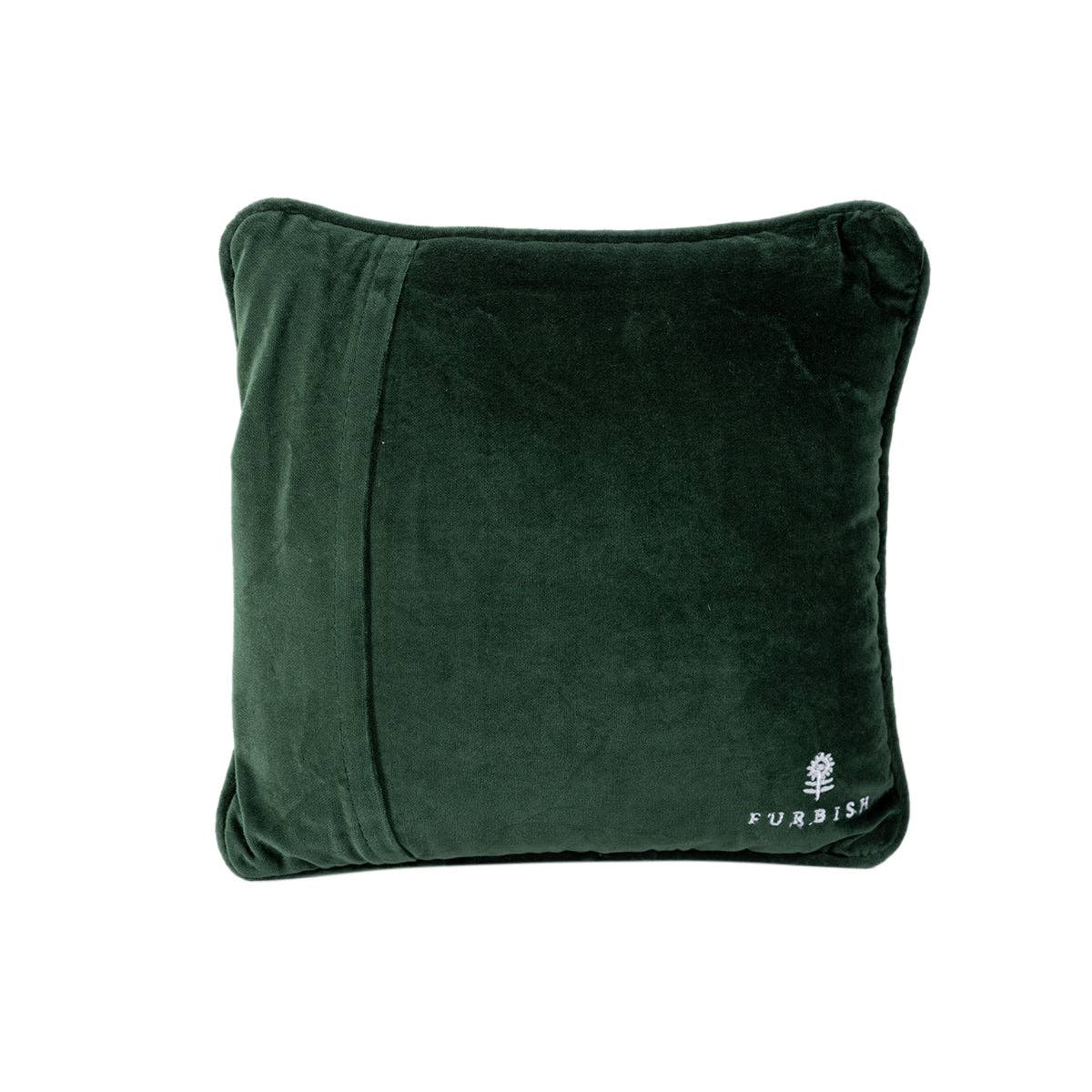 Be Naughty Needlepoint Pillow - Image 3