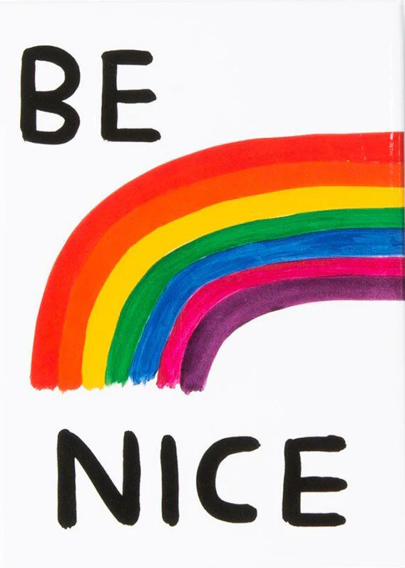 Be Nice Magnet Third Drawer Down X David Shrigley - Image 2