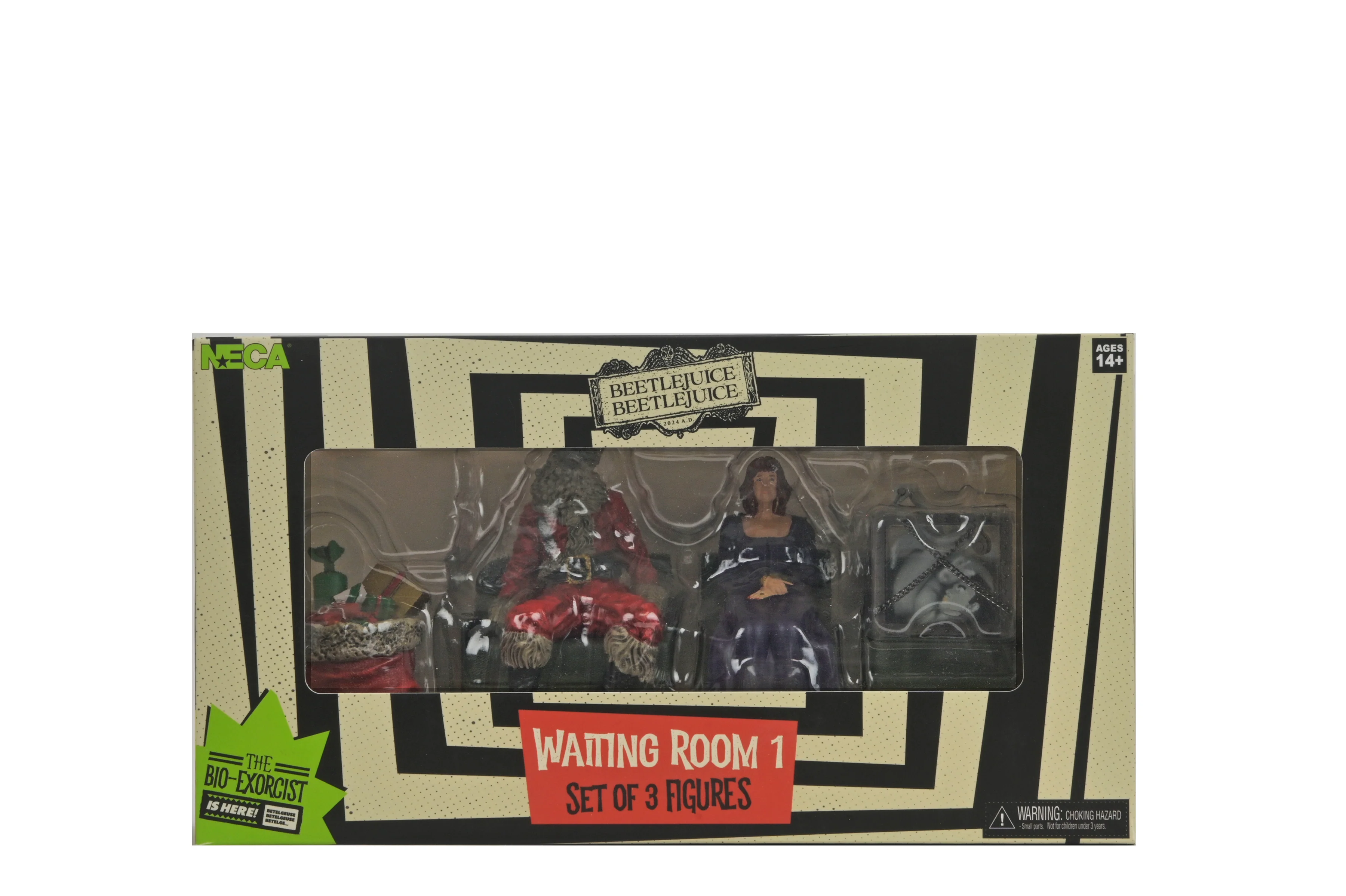 BEETLEJUICE 2 (2024) - 3' PVC SET - "WAITING ROOM SET 1" - Image 2