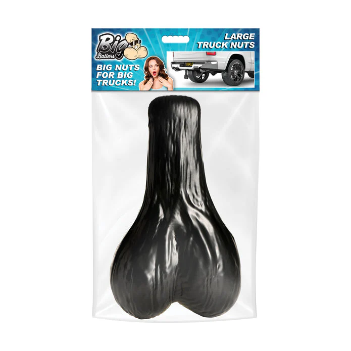 Big Ballers Large Truck Nuts - Black - Image 7