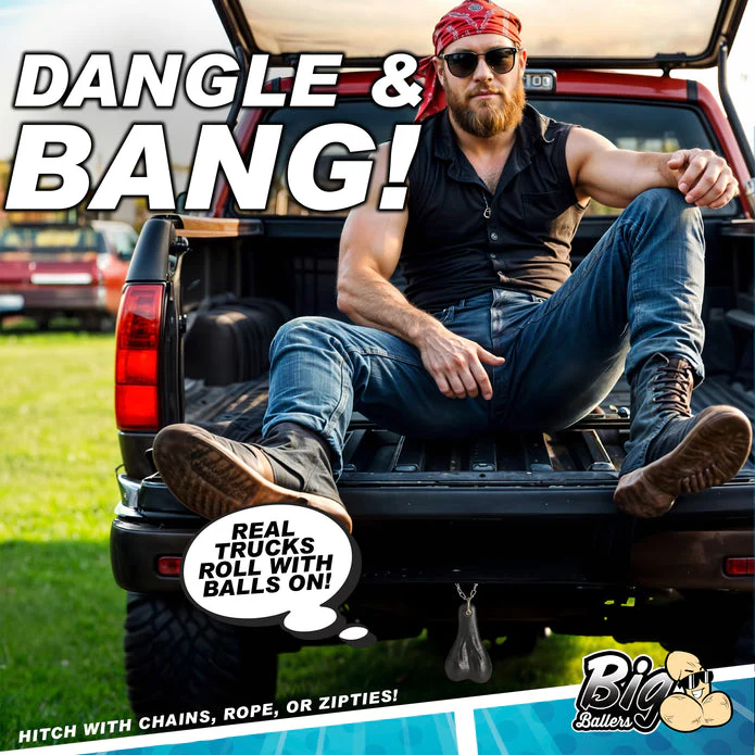 Truck Nuts - Black - Image 3
