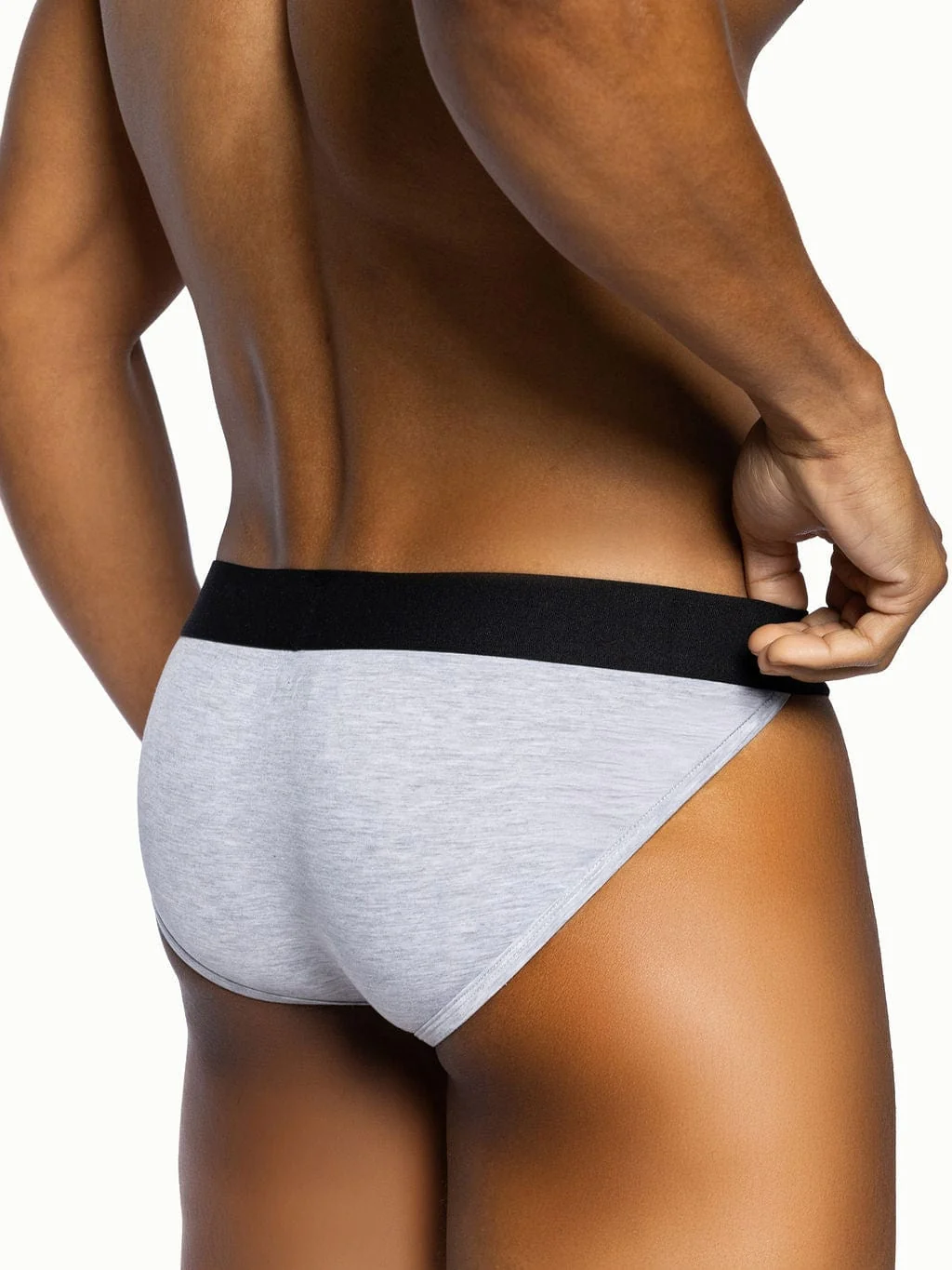 BIKE Active Jock Brief - Light Grey - Image 6
