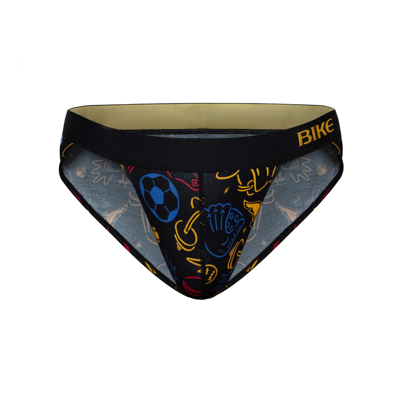 BIKE Active Jock Brief - Sports Print - Image 2