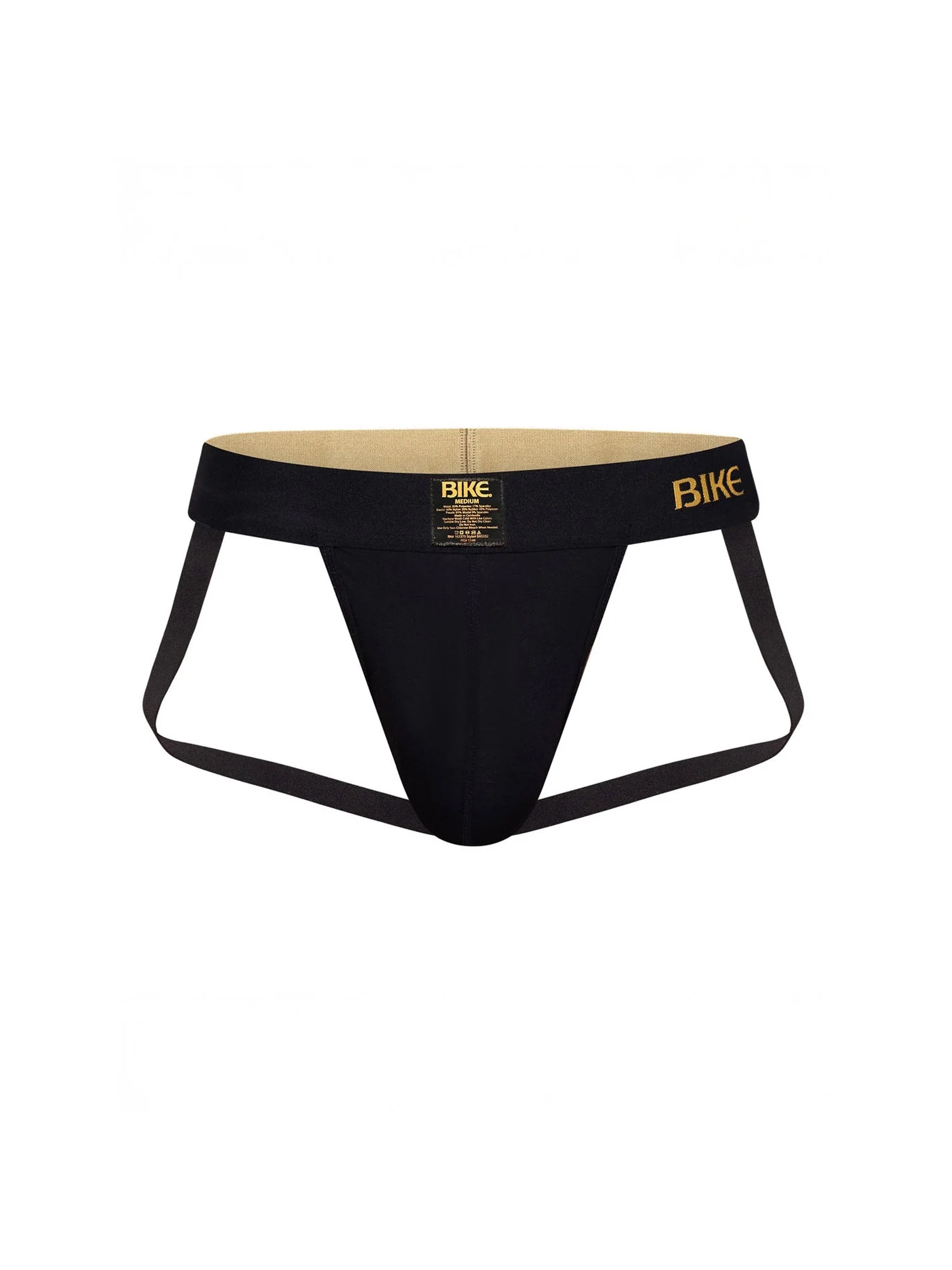 BIKE ATHLETIC Active Jockstrap Black - Image 2
