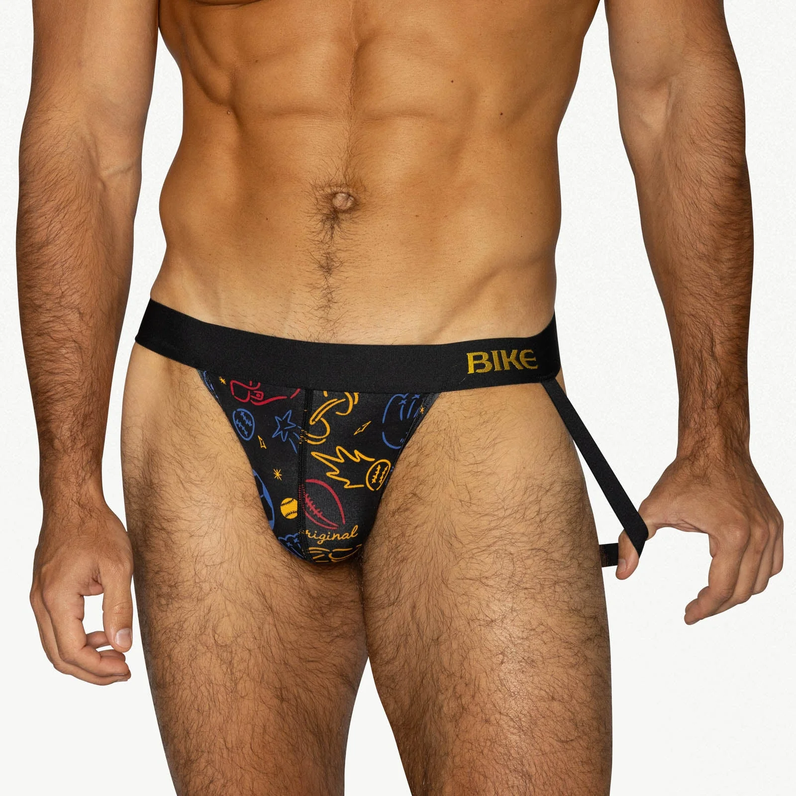 BIKE ATHLETIC Active Jockstrap - Sports Pattern - Image 4