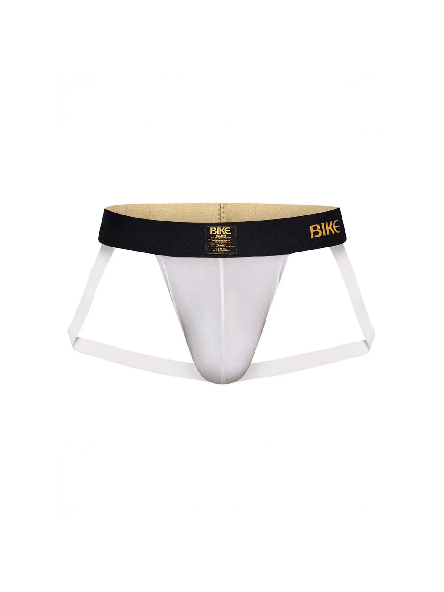 BIKE ATHLETIC Active Jockstrap White - Image 2