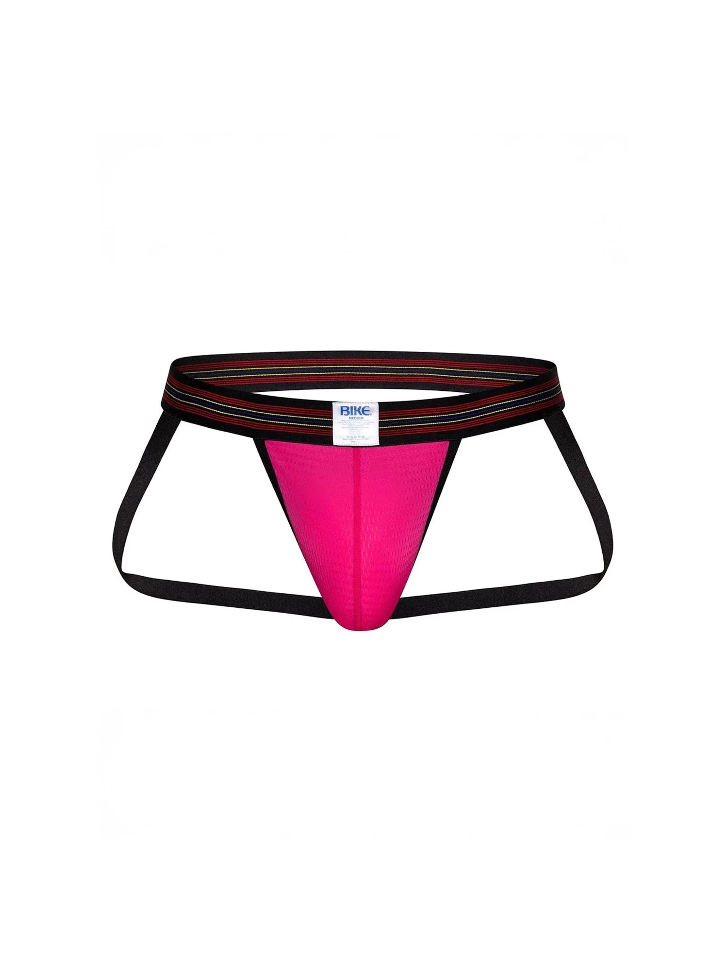 BIKE ATHLETIC Mesh Jockstrap - Pink - Image 2