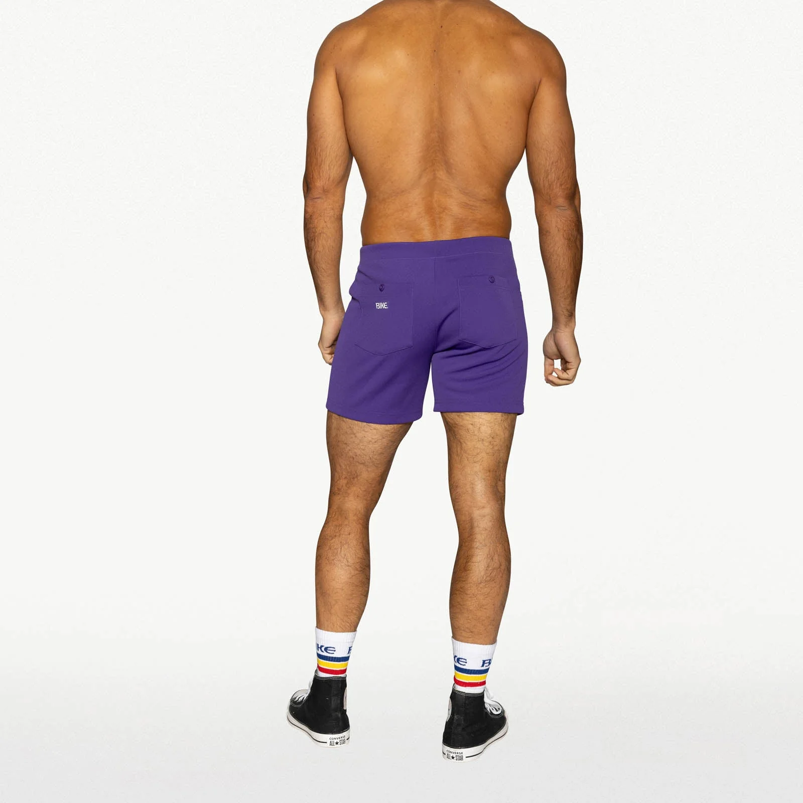 BIKE Coaches Short 5" Inseam - Purple - Image 7