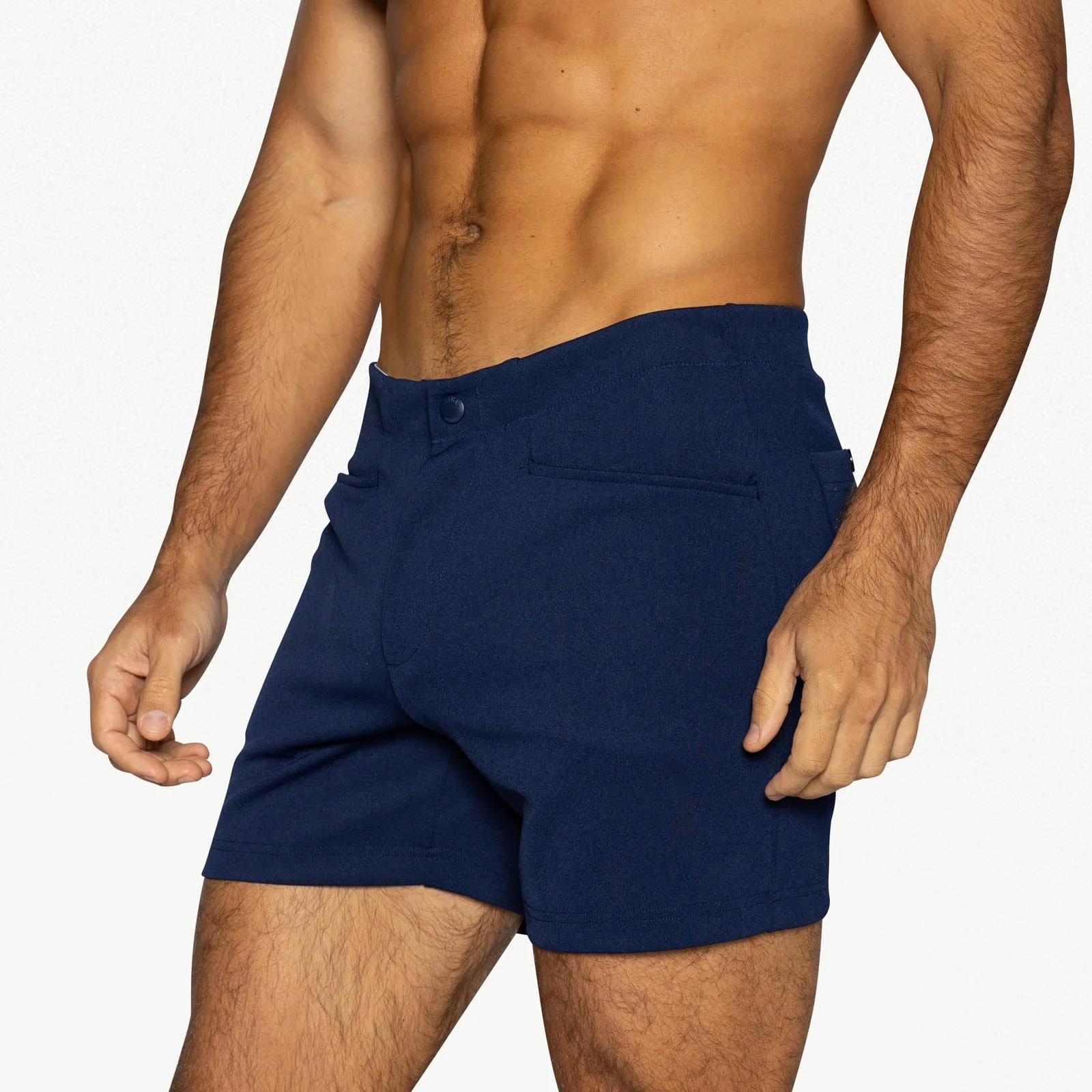 BIKE Coaches Short 5" Inseam - Navy - Image 2