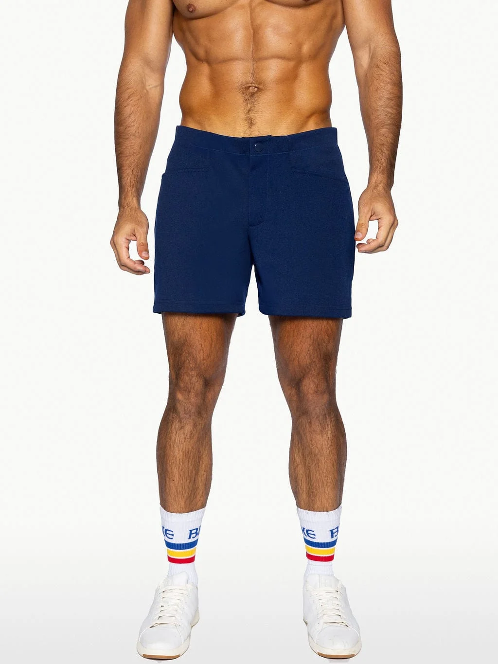 BIKE Coaches Short 5" Inseam - Navy - Image 5