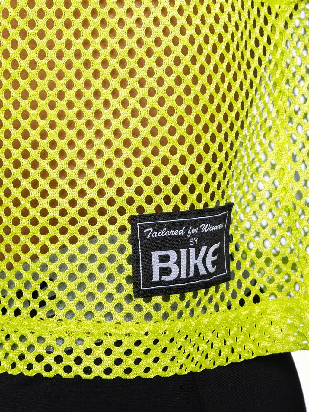 BIKE Hooded Sleeveless Practice Jersey - Acid Lime - Image 5
