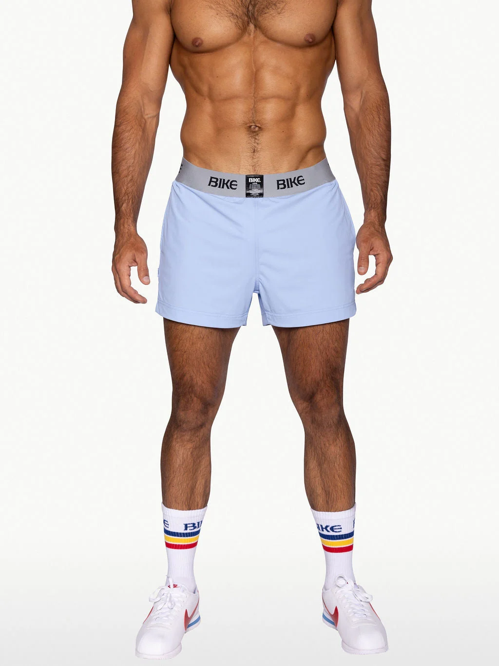 BIKE Jock Short -  Ice Blue - Image 3