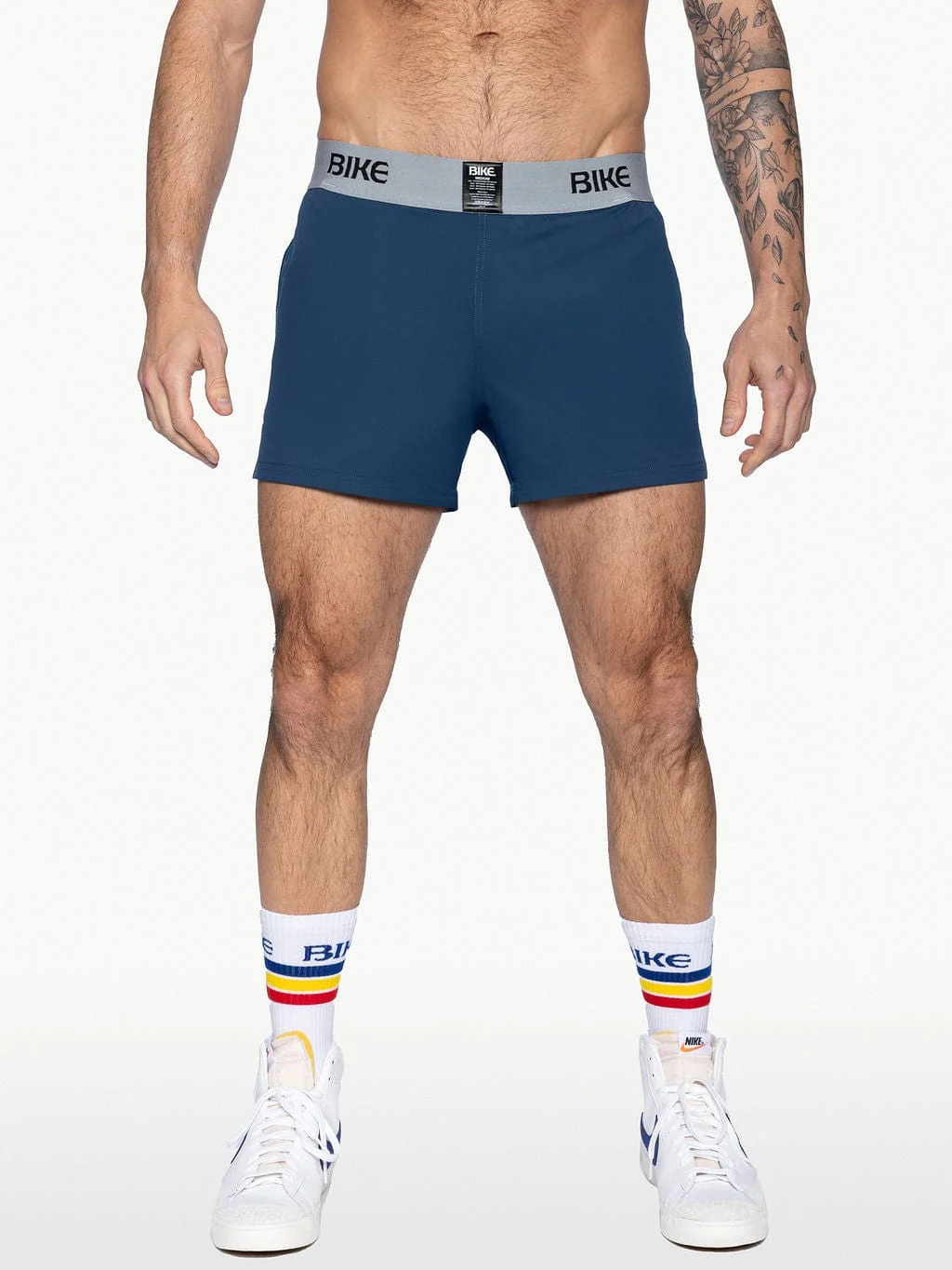 BIKE Jock Short -  Navy - Image 3