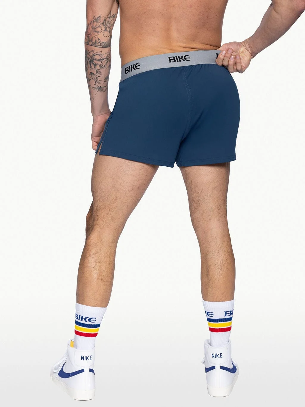 BIKE Jock Short -  Navy - Image 7