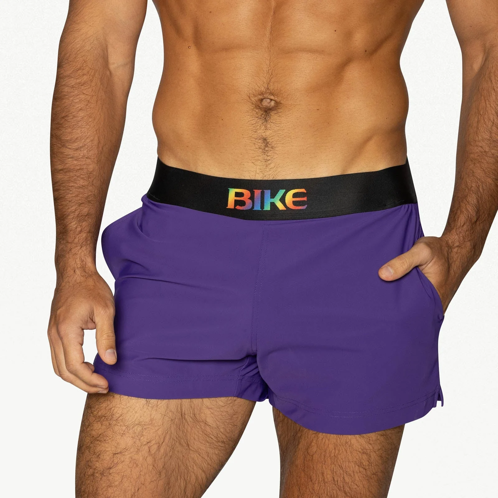 BIKE Jock Short -  Purple - Image 4