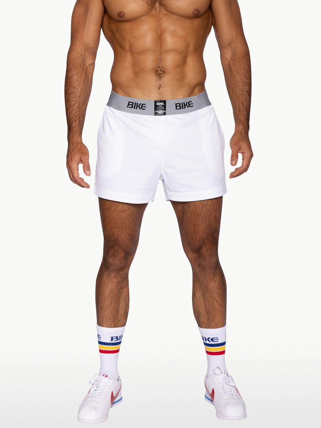 BIKE Jock Short -  White - Image 3