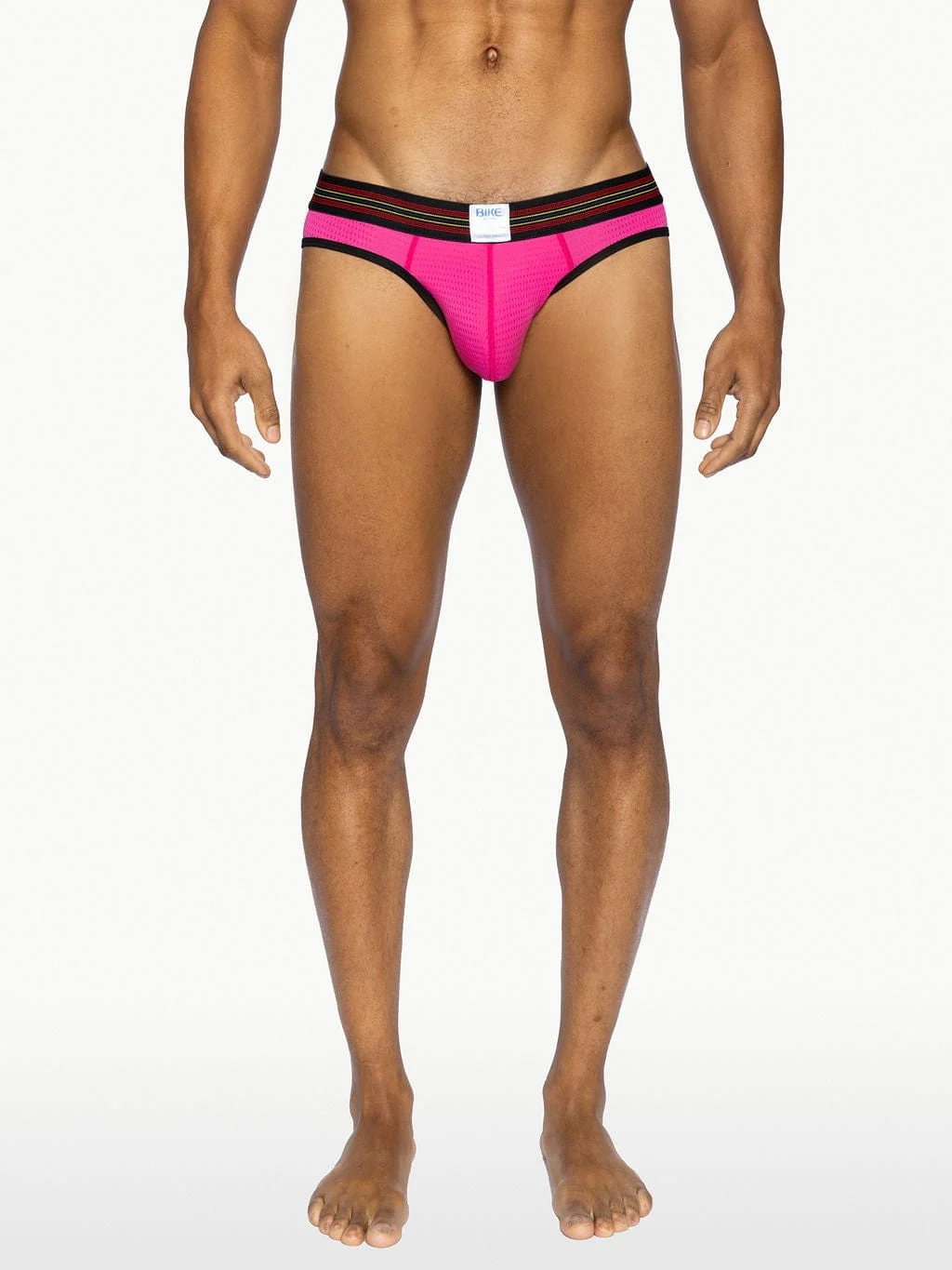 BIKE Mesh Brief - Pink - Image 3