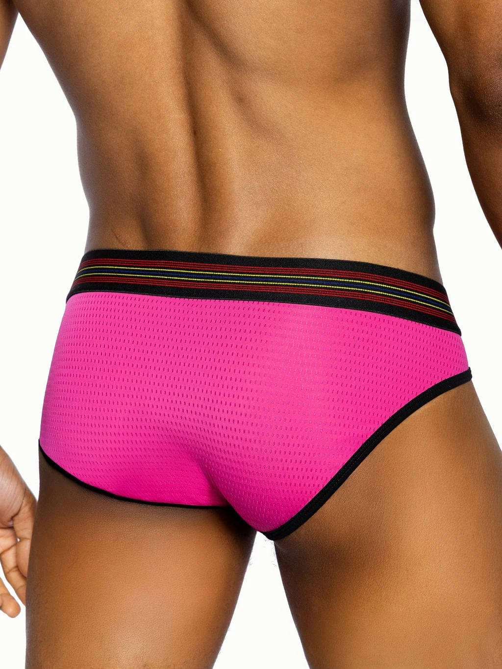 BIKE Mesh Brief - Pink - Image 6