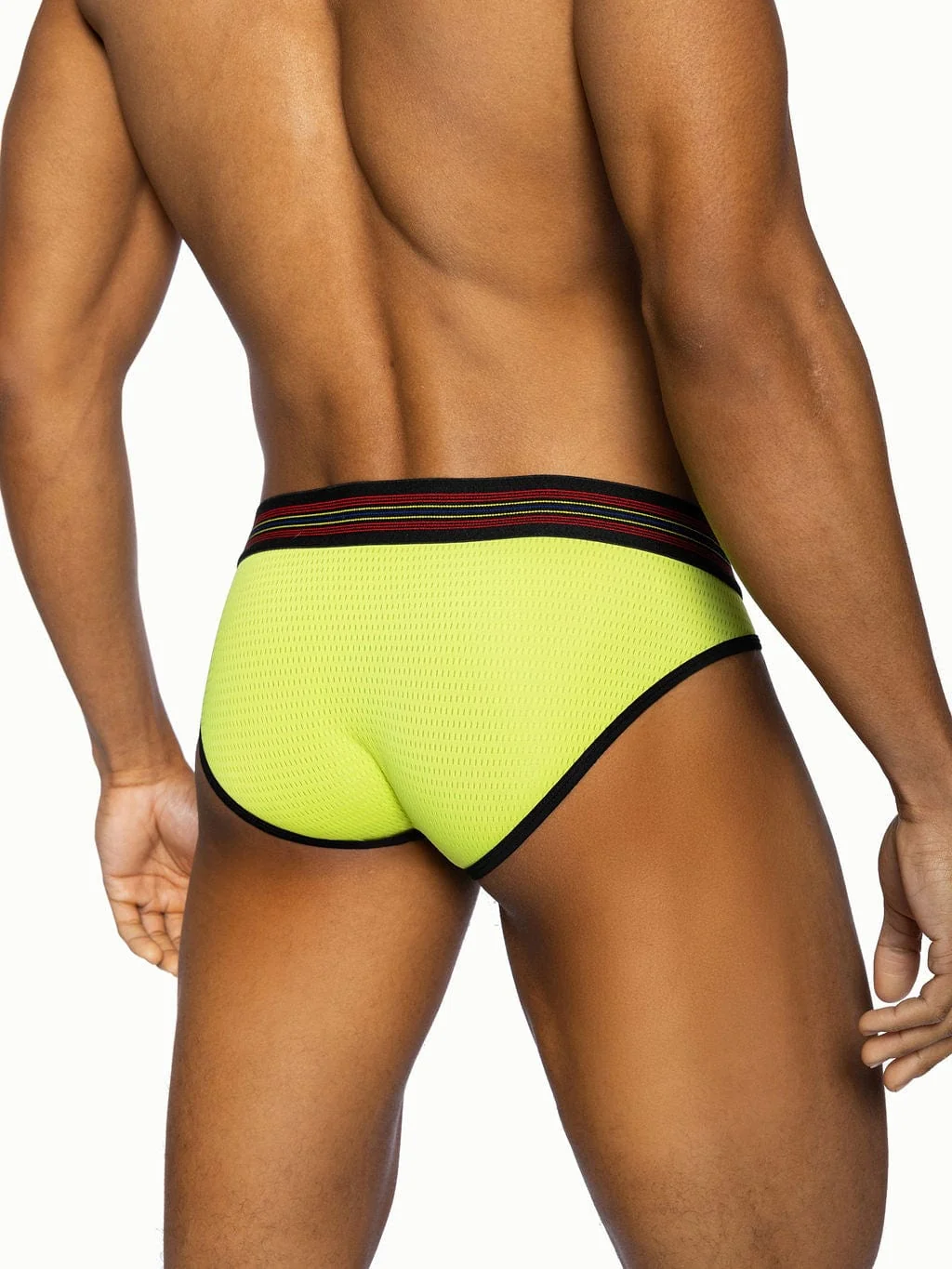 BIKE Mesh Brief - Acid Blue - Image 6